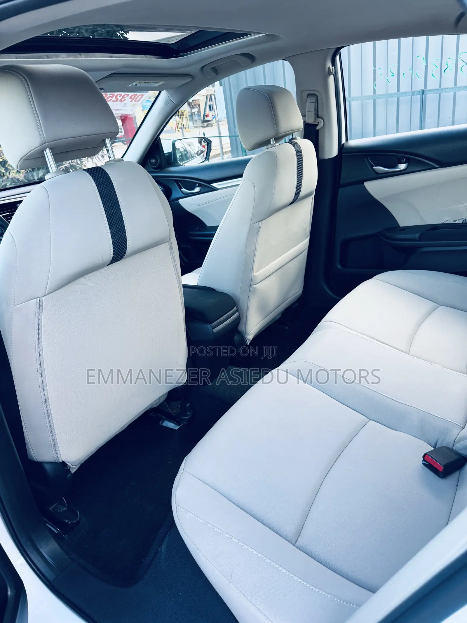 Honda Civic EX Sedan 2019 White