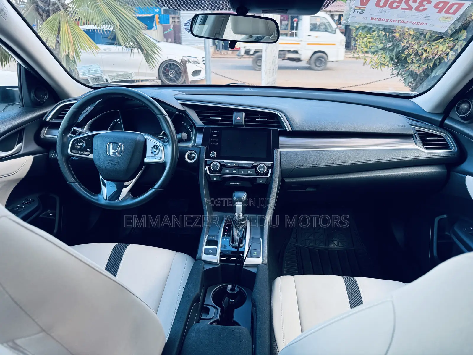 Honda Civic EX Sedan 2019 White