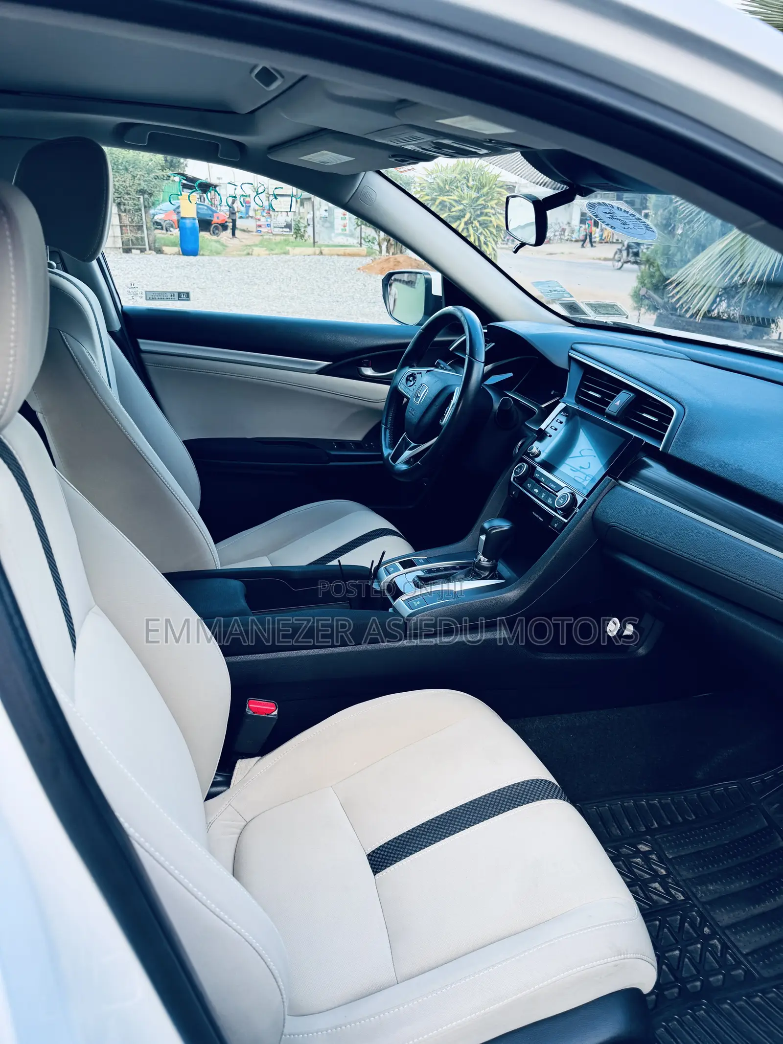 Honda Civic EX Sedan 2019 White