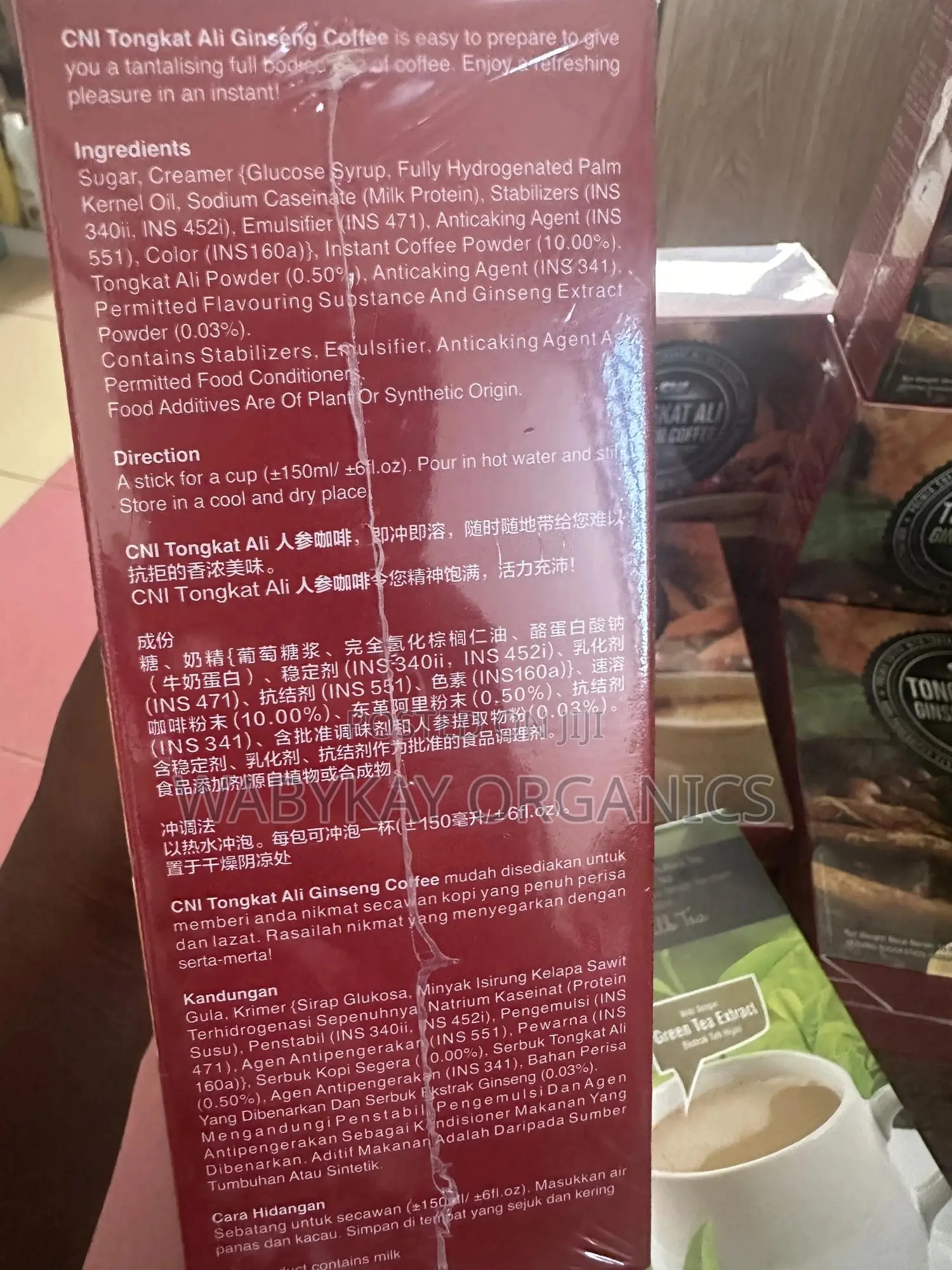 Tongkat Ali & Ginseng Coffee.