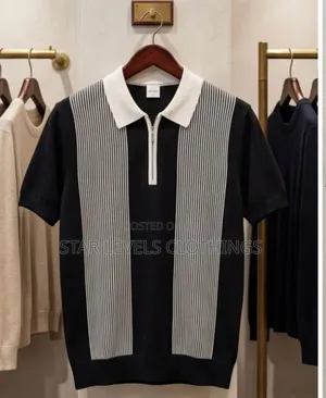 Neat Men's Knitted Shirts in Sizes