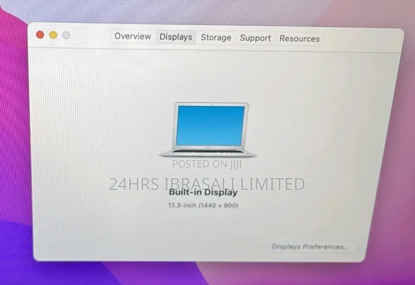 Laptop Apple MacBook Air 8GB Intel Core i5 SSD 128GB