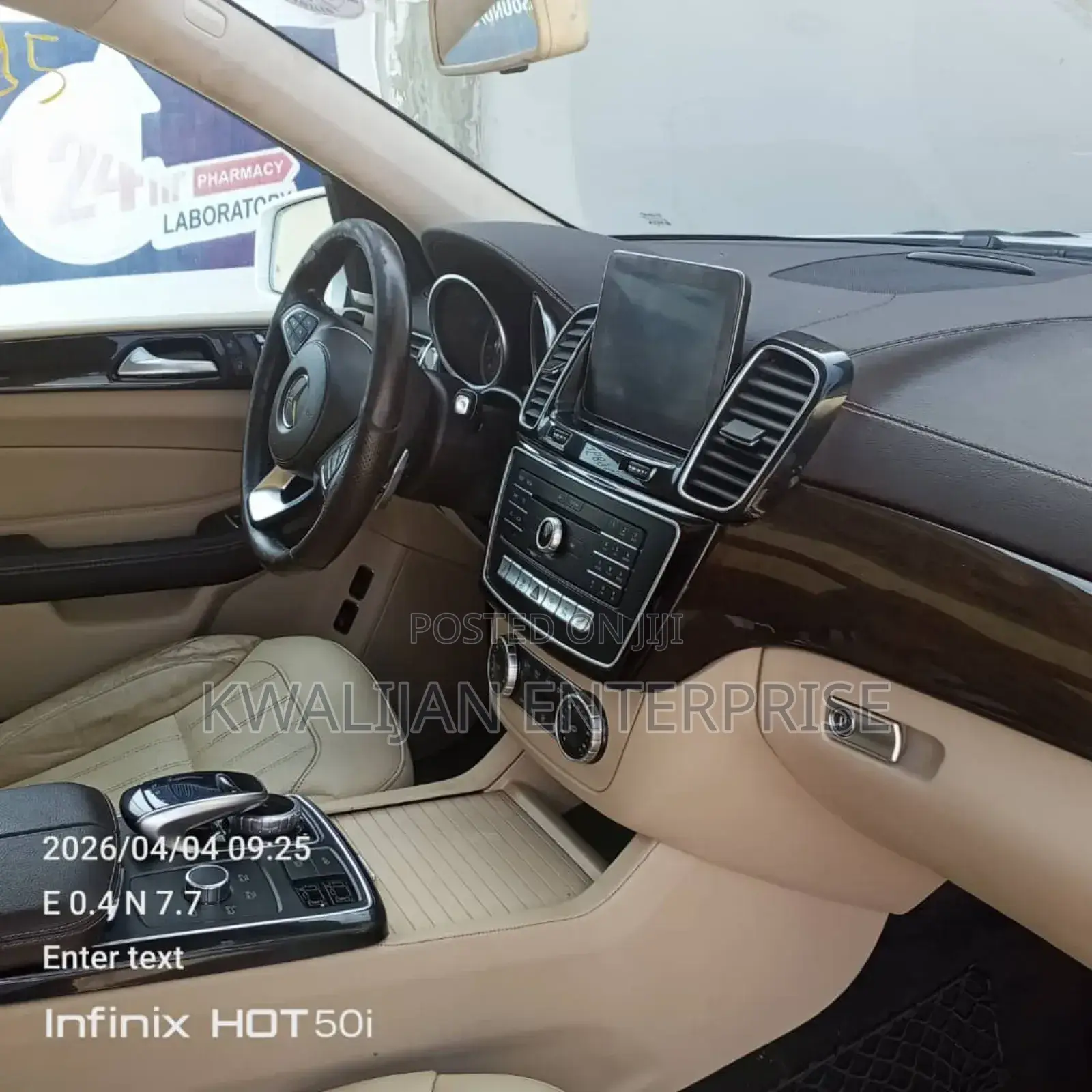 Mercedes-Benz GLS-Class GLS450 4Matic 2017 White