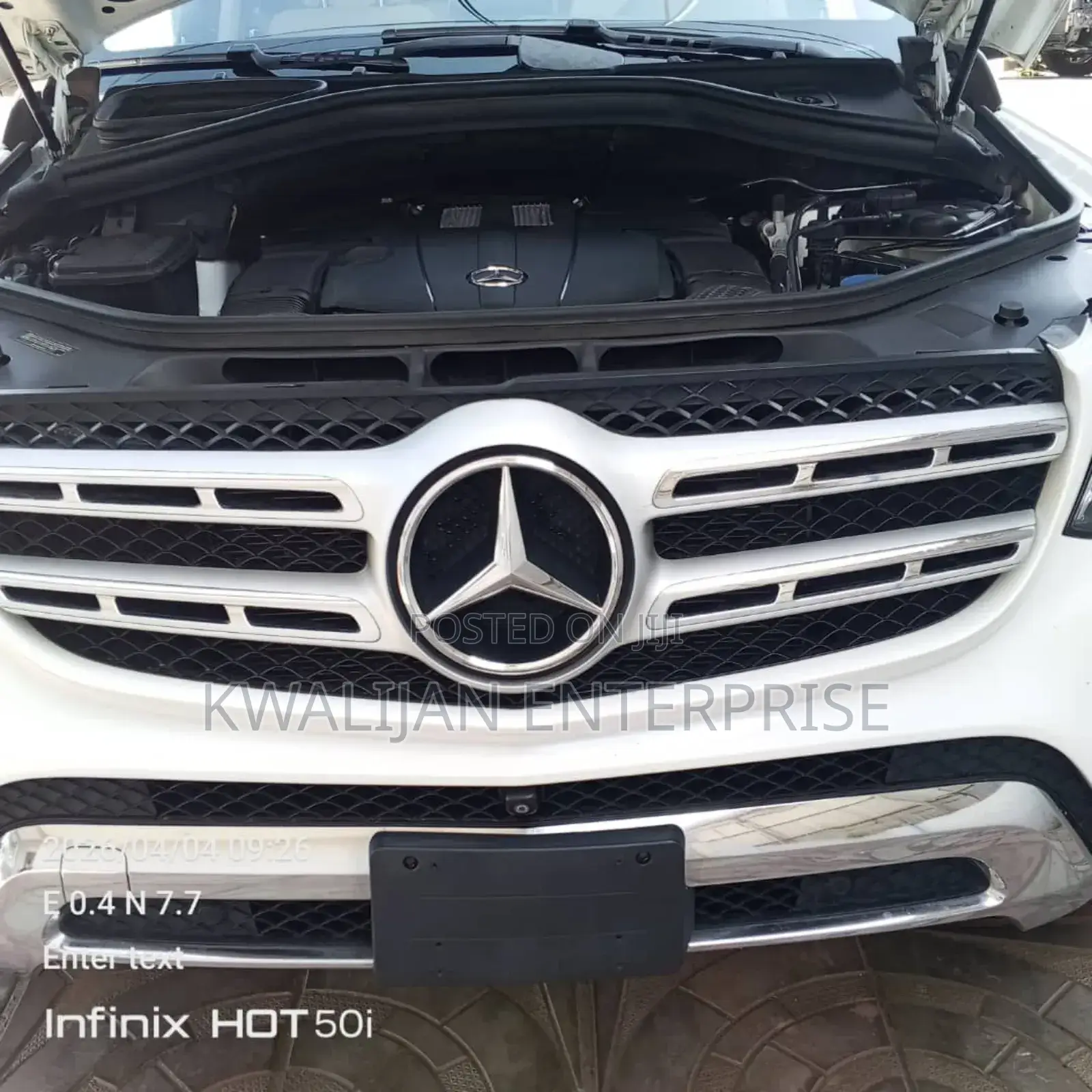 Mercedes-Benz GLS-Class GLS450 4Matic 2017 White