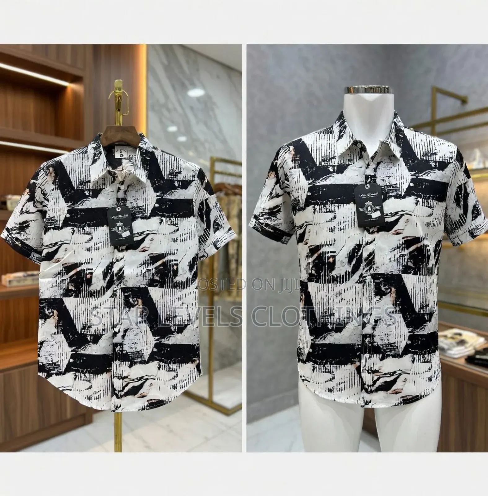 Neat Men Short Sleeves Shirt in Stock