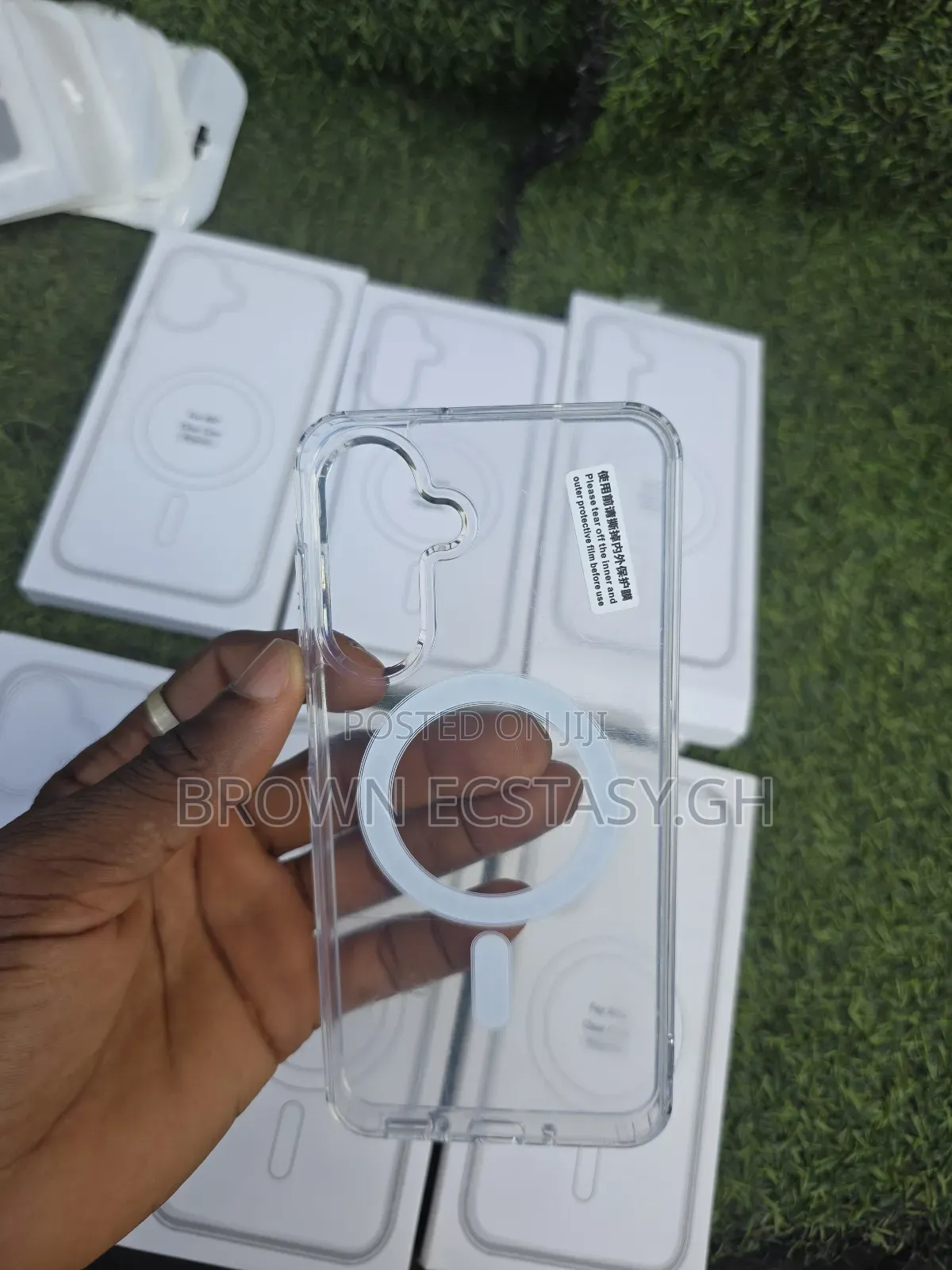 Samsung Galaxy A16/A07/A17/A26/A36/A56 Transparent Magsafe Case