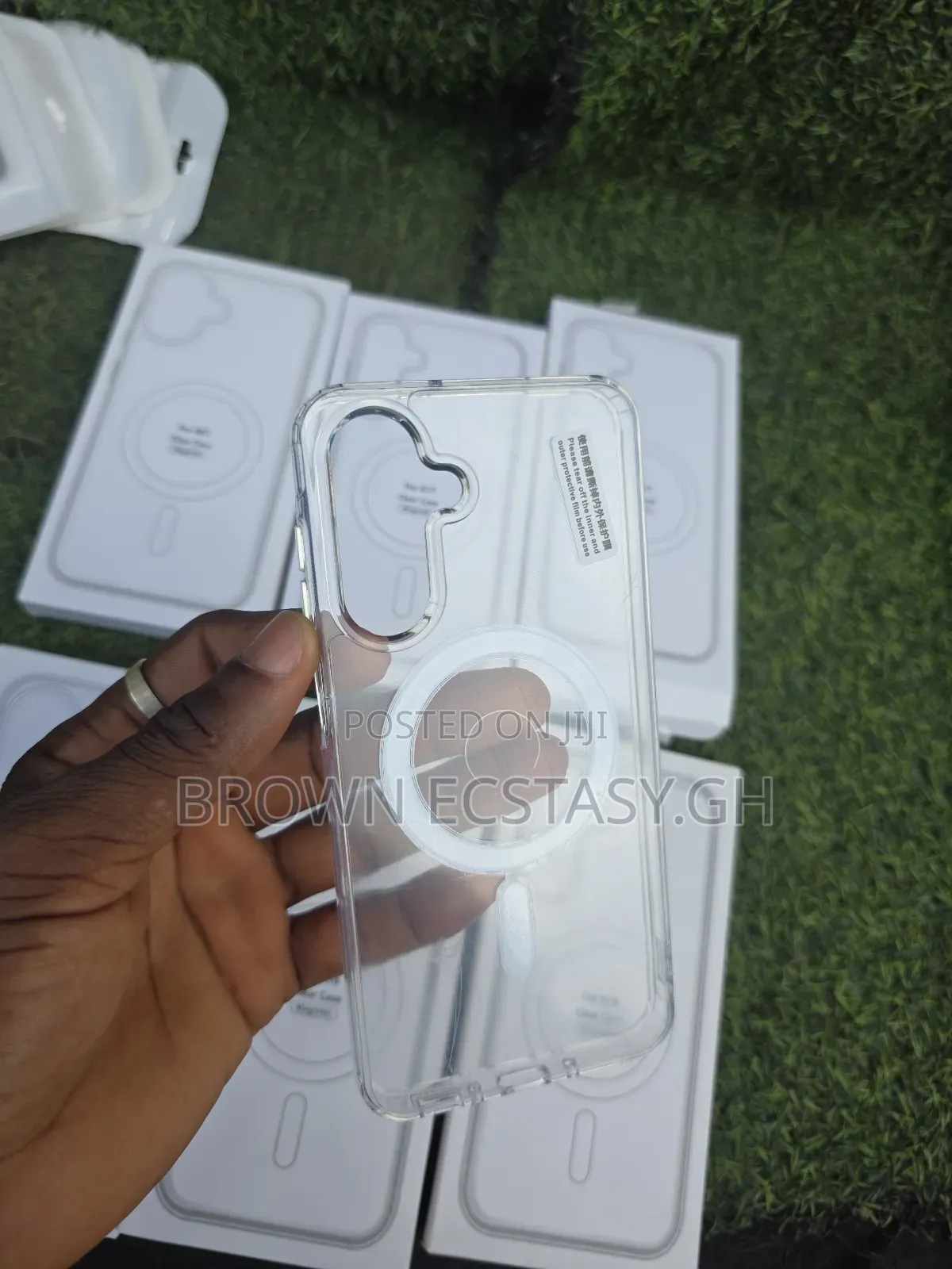Samsung Galaxy A16/A07/A17/A26/A36/A56 Transparent Magsafe Case