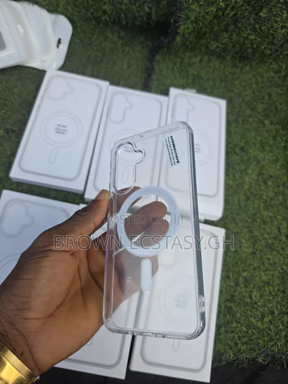 Samsung Galaxy A16/A07/A17/A26/A36/A56 Transparent Magsafe Case