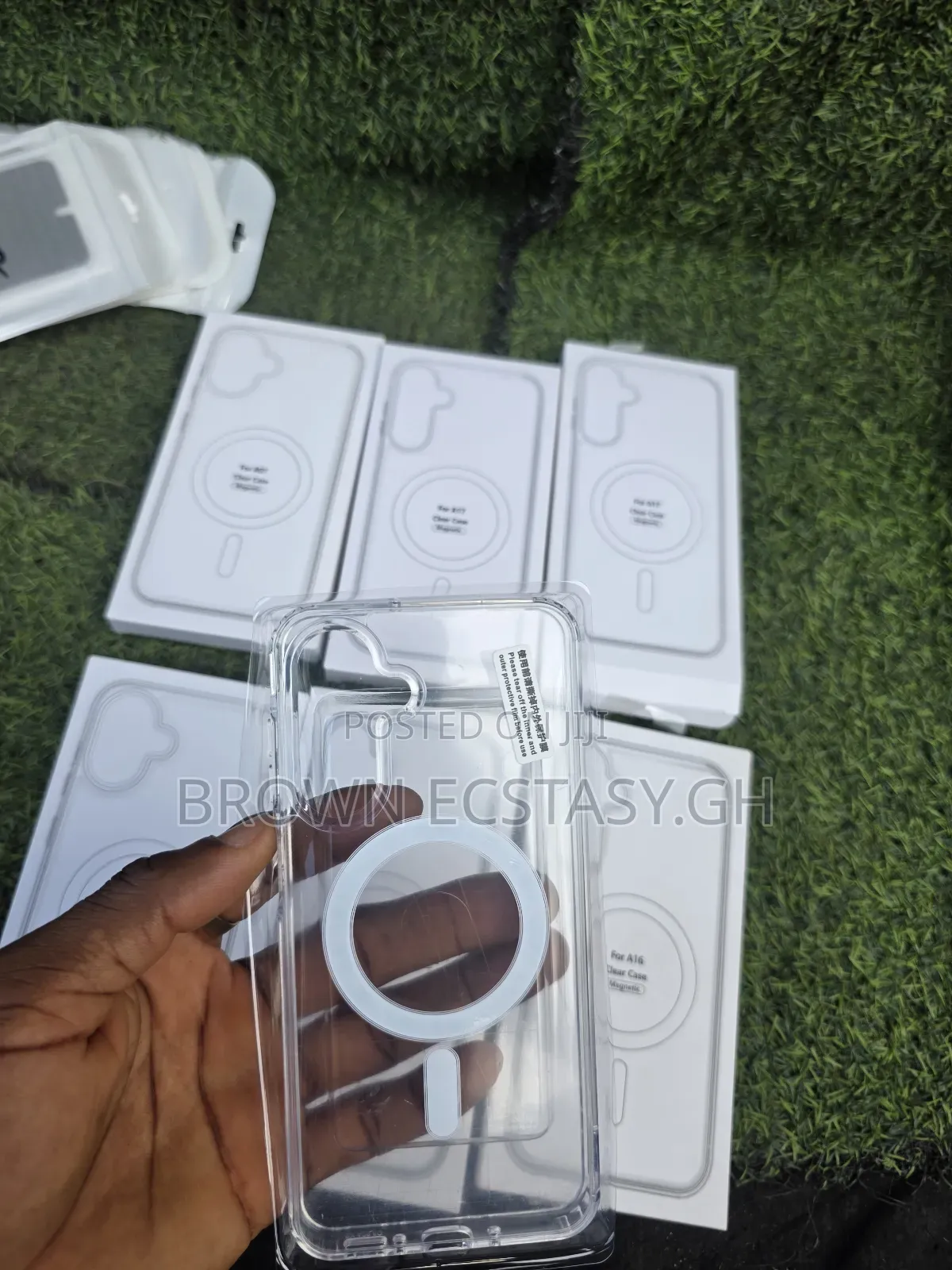 Samsung Galaxy A16/A07/A17/A26/A36/A56 Transparent Magsafe Case