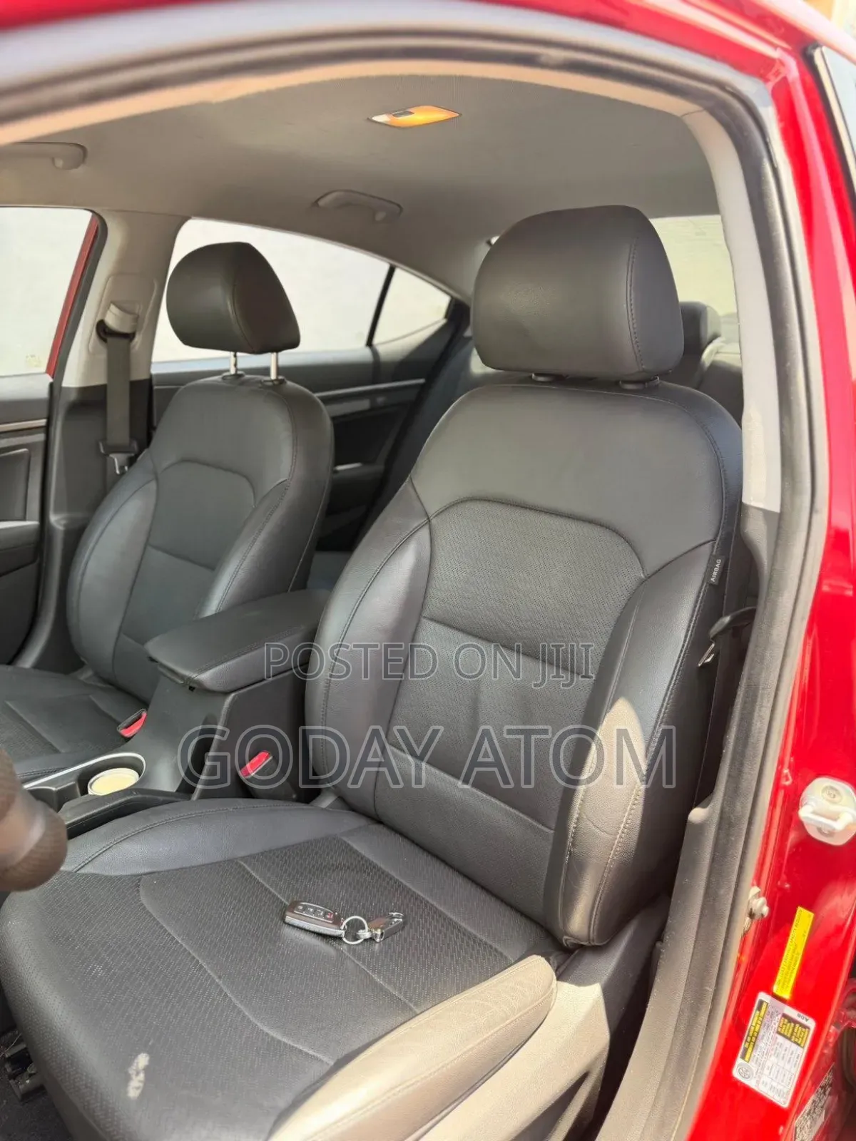 Hyundai Elantra 2017 Red