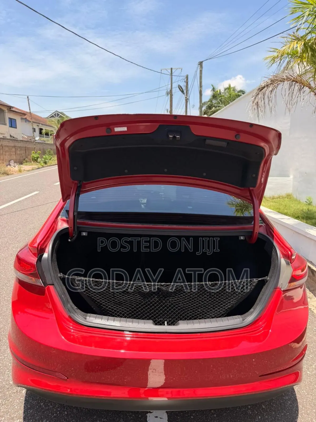 Hyundai Elantra 2017 Red