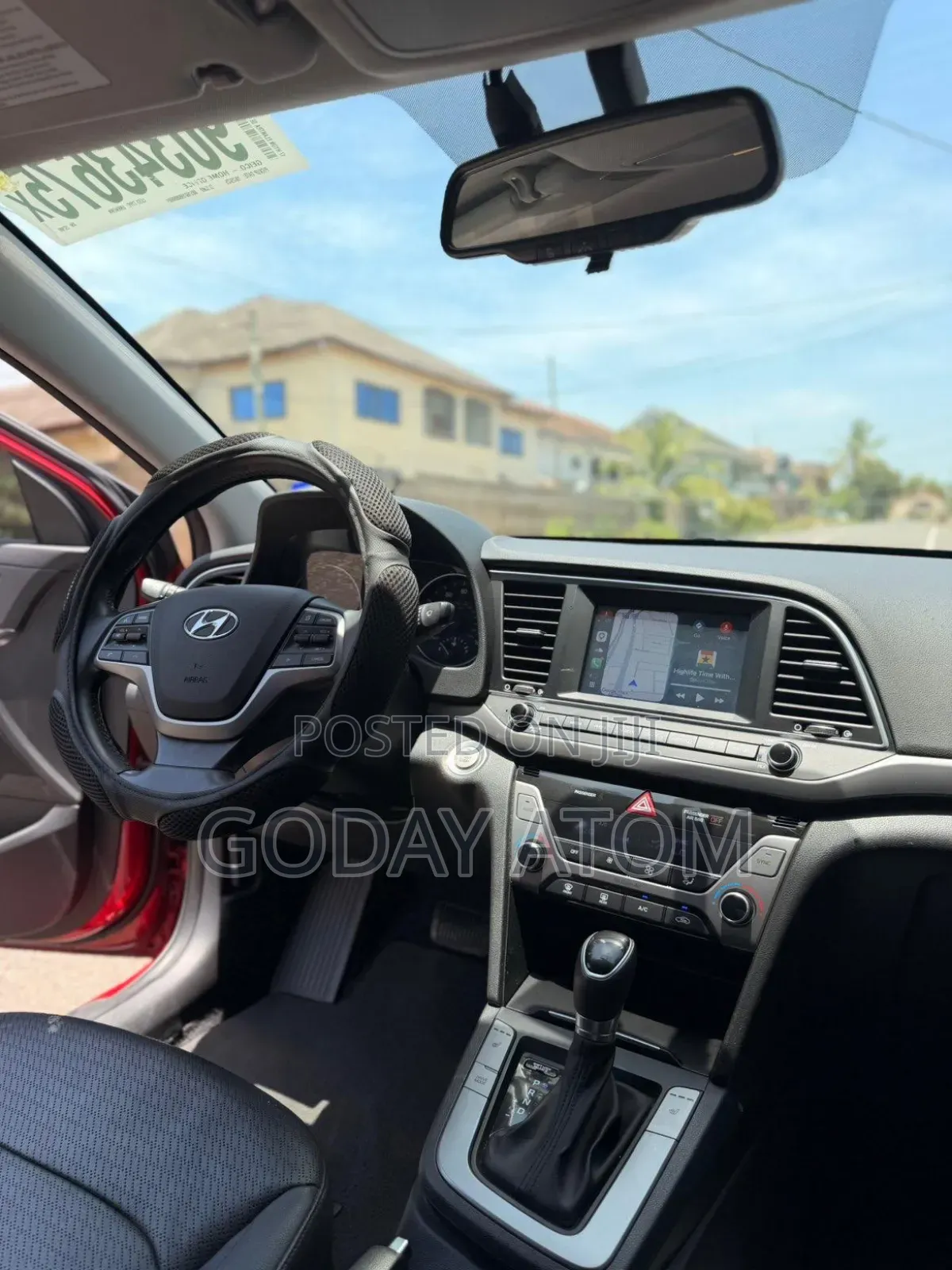 Hyundai Elantra 2017 Red