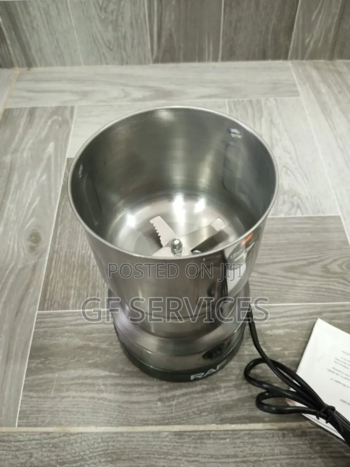 Raf Stainless Steel Coffee Grinder