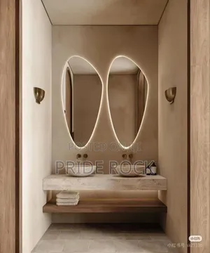 Led Mirror, Egg Shape