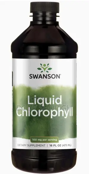 Swanson Liquid Chlorophyll - Cleanse + Detox + Internal Deodorant 16oz
