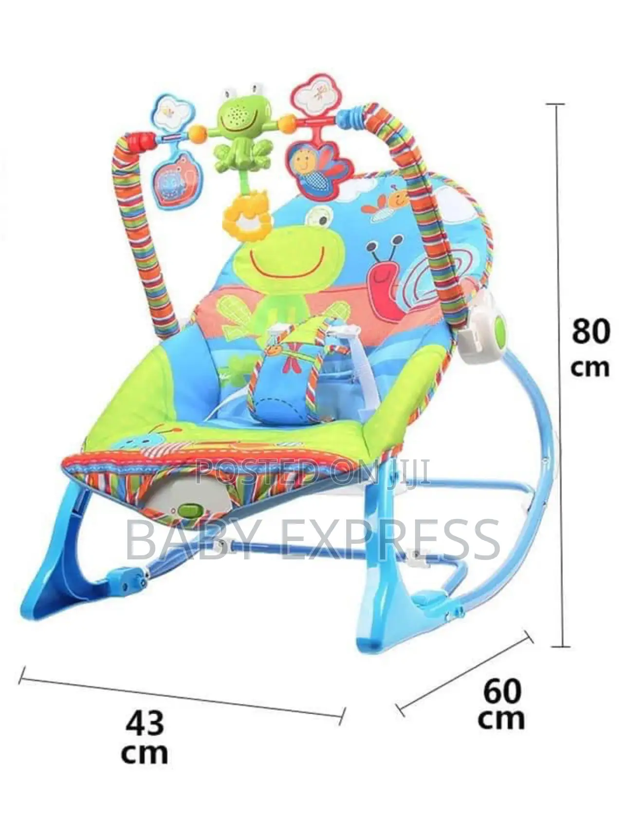 Infant To Toddler Rocker With Music And Vibration
