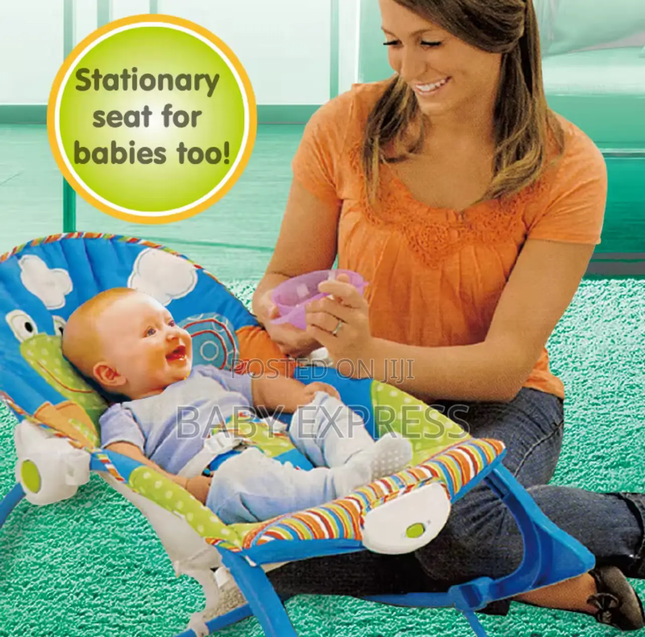 Infant To Toddler Rocker With Music And Vibration