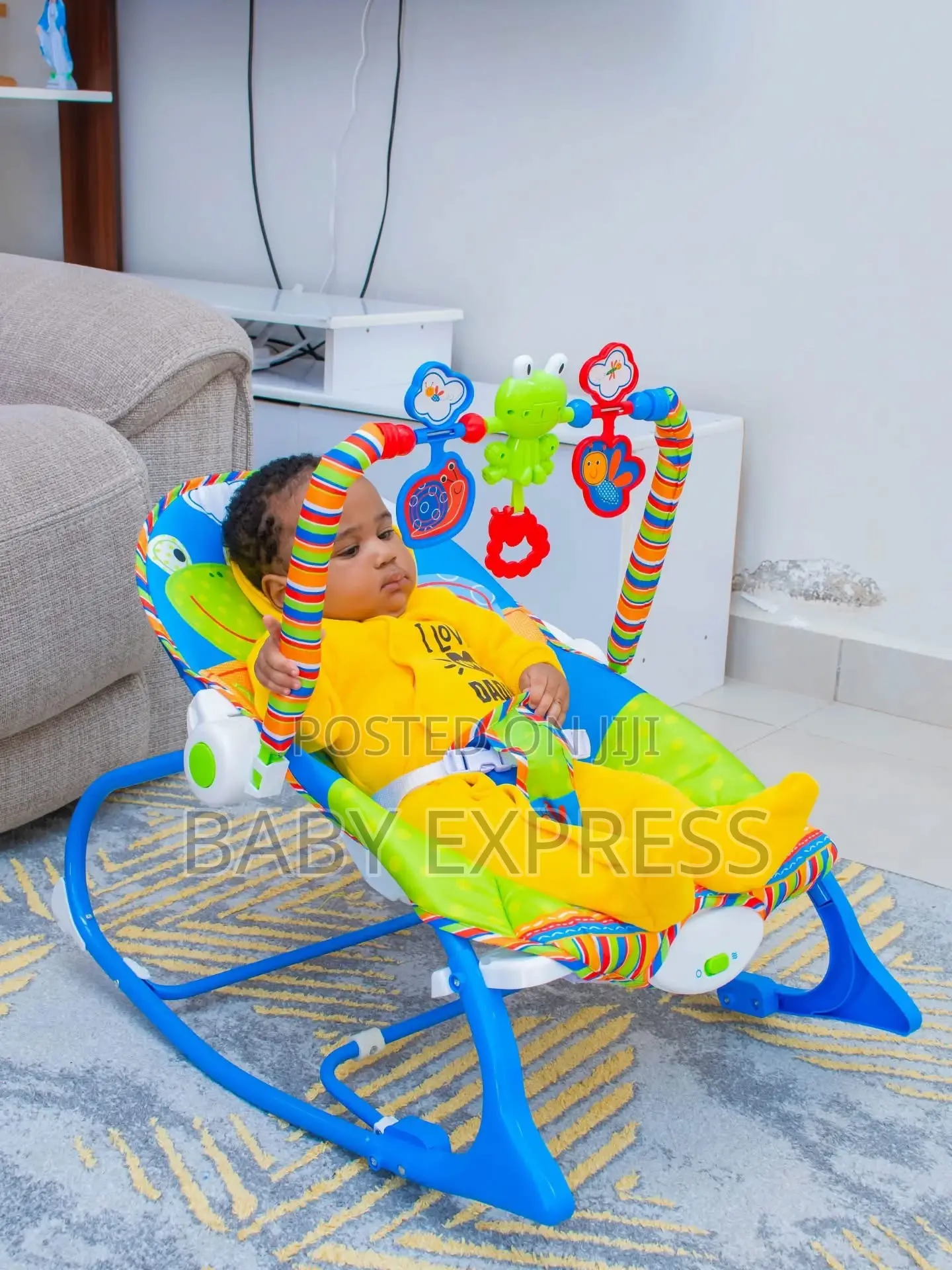 Infant To Toddler Rocker With Music And Vibration