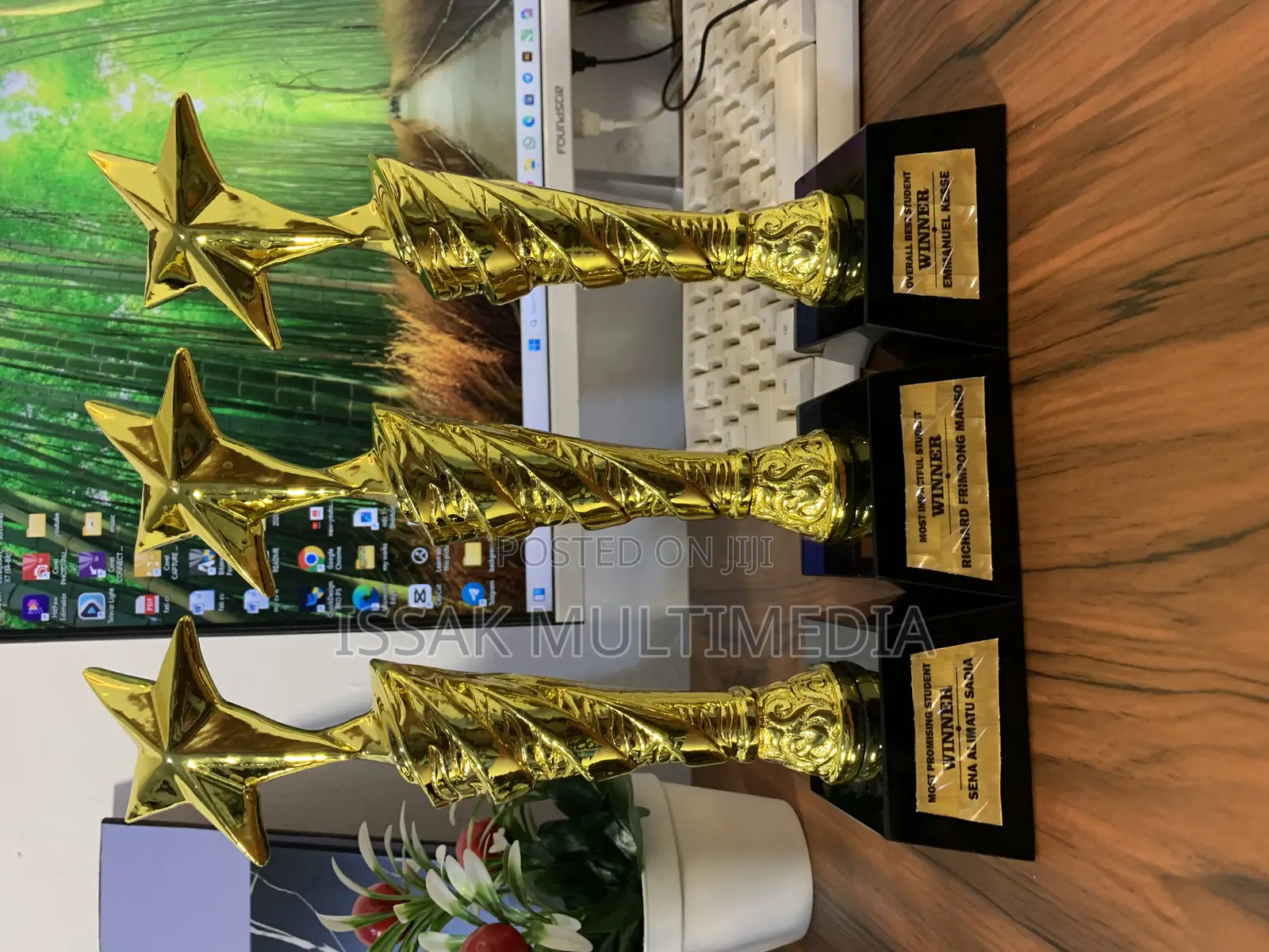 Gold Award Plaque