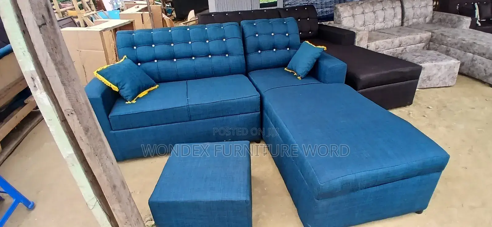 Well Finish L Shaped and Foot Rest Very Strong and Comfortable