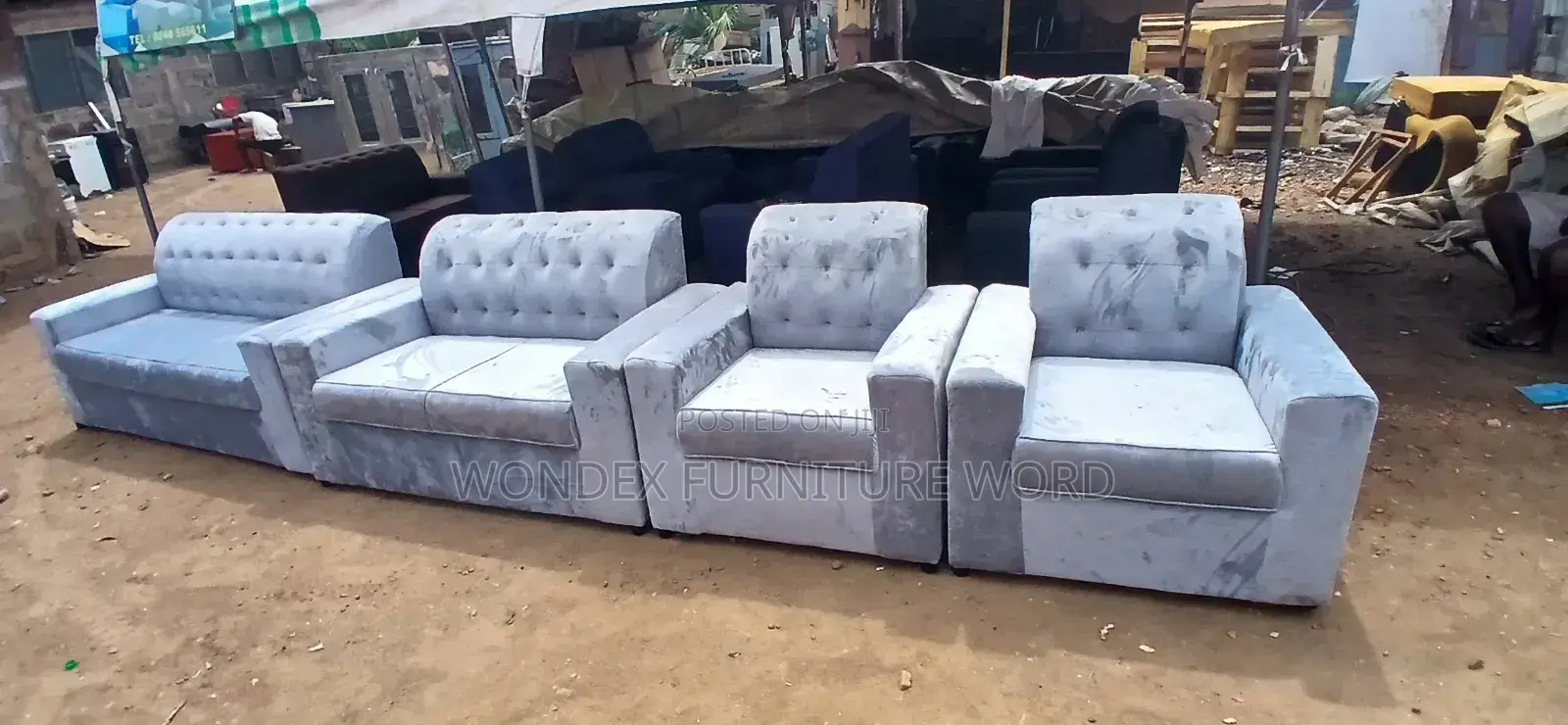 Well Finished Stuffing Chair Full Set Very Strong (Free Delivery