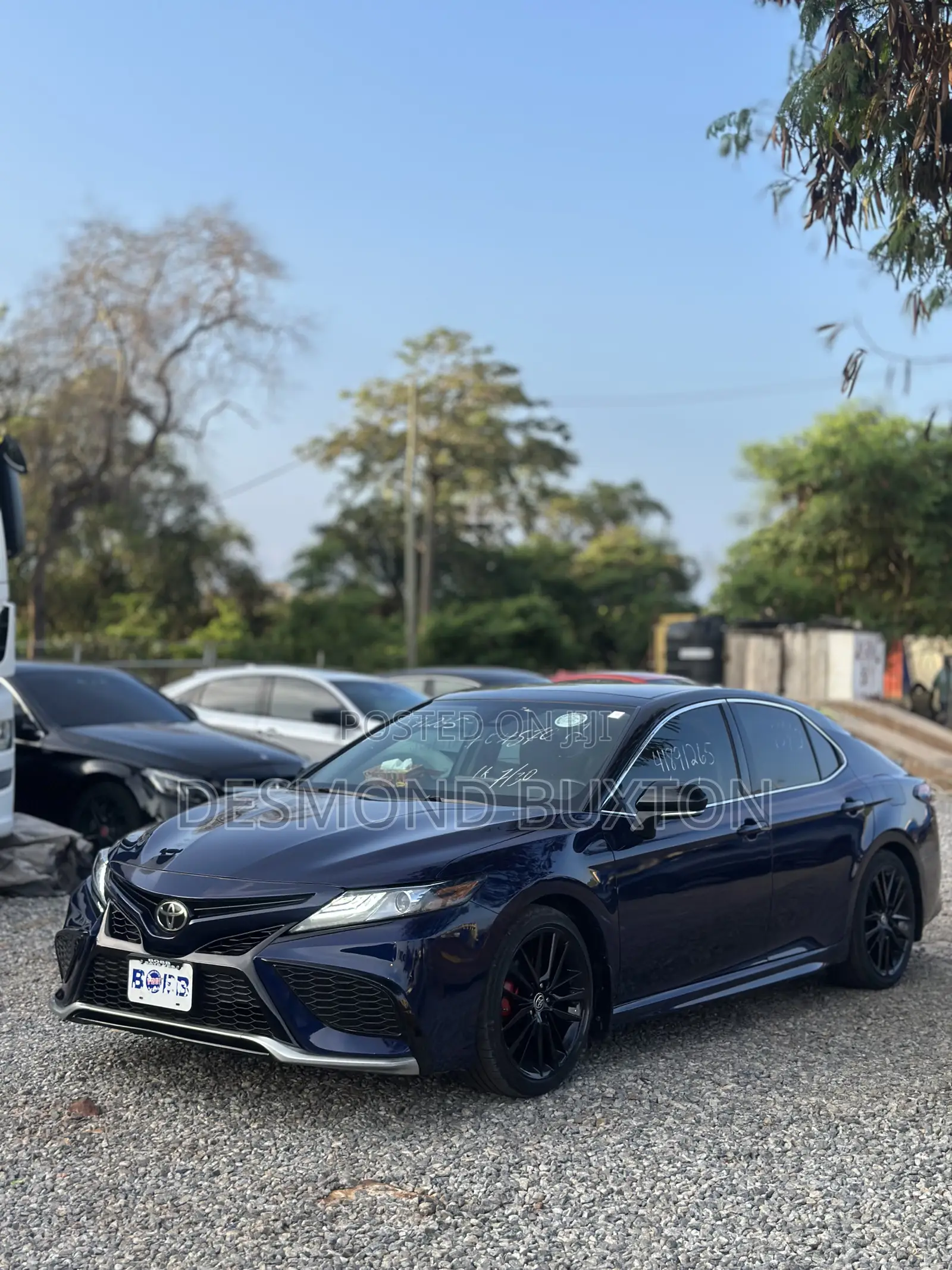 Toyota Camry XSE 2021 Blue