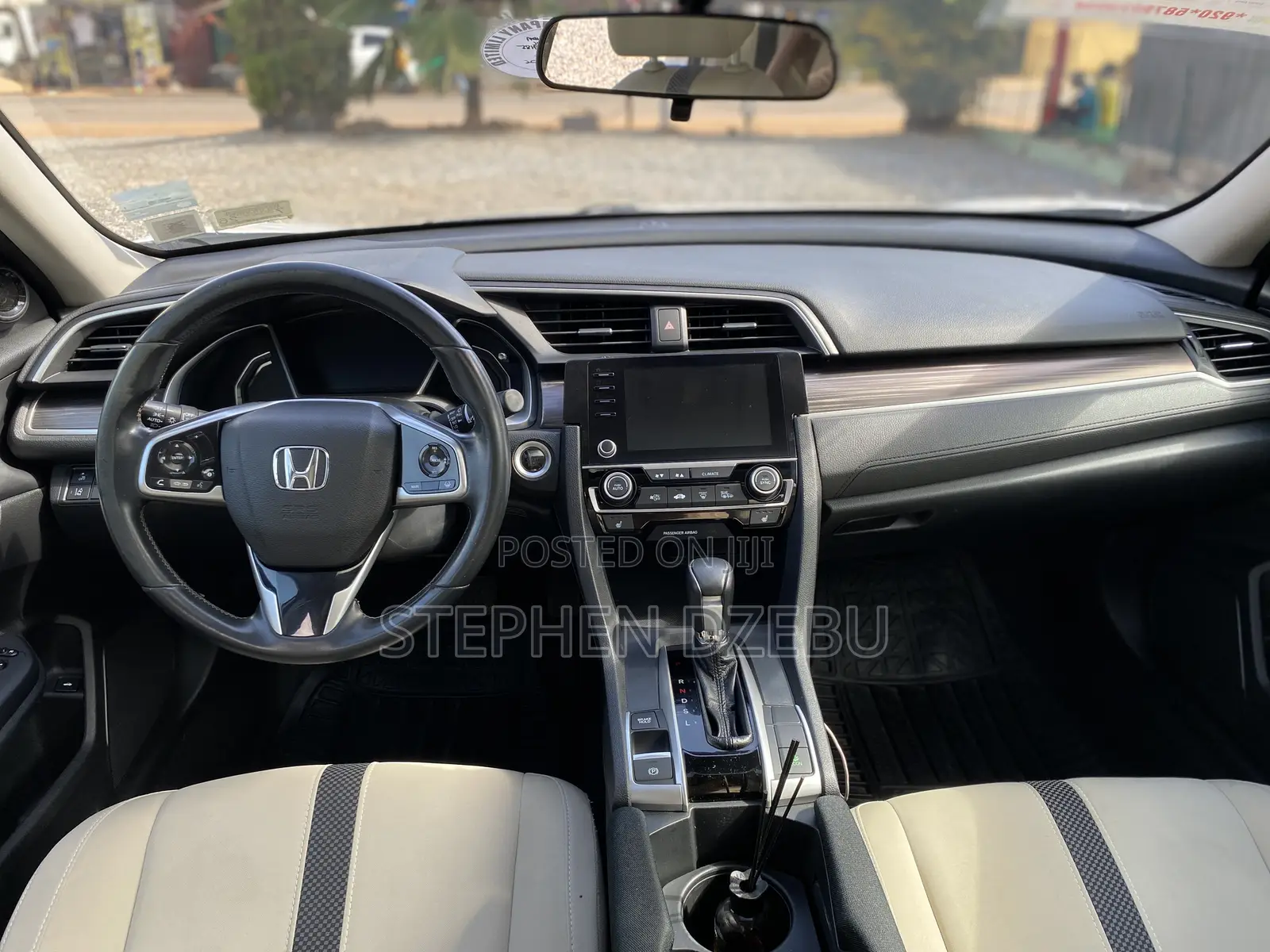 Honda Civic EX Sedan 2019 White