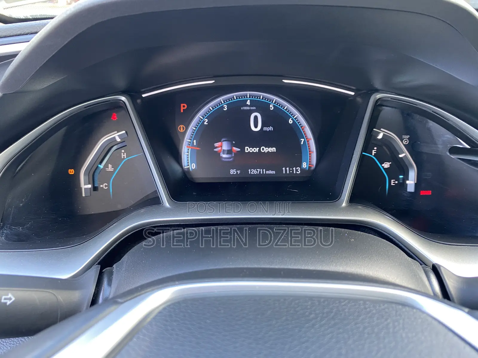 Honda Civic EX Sedan 2019 White
