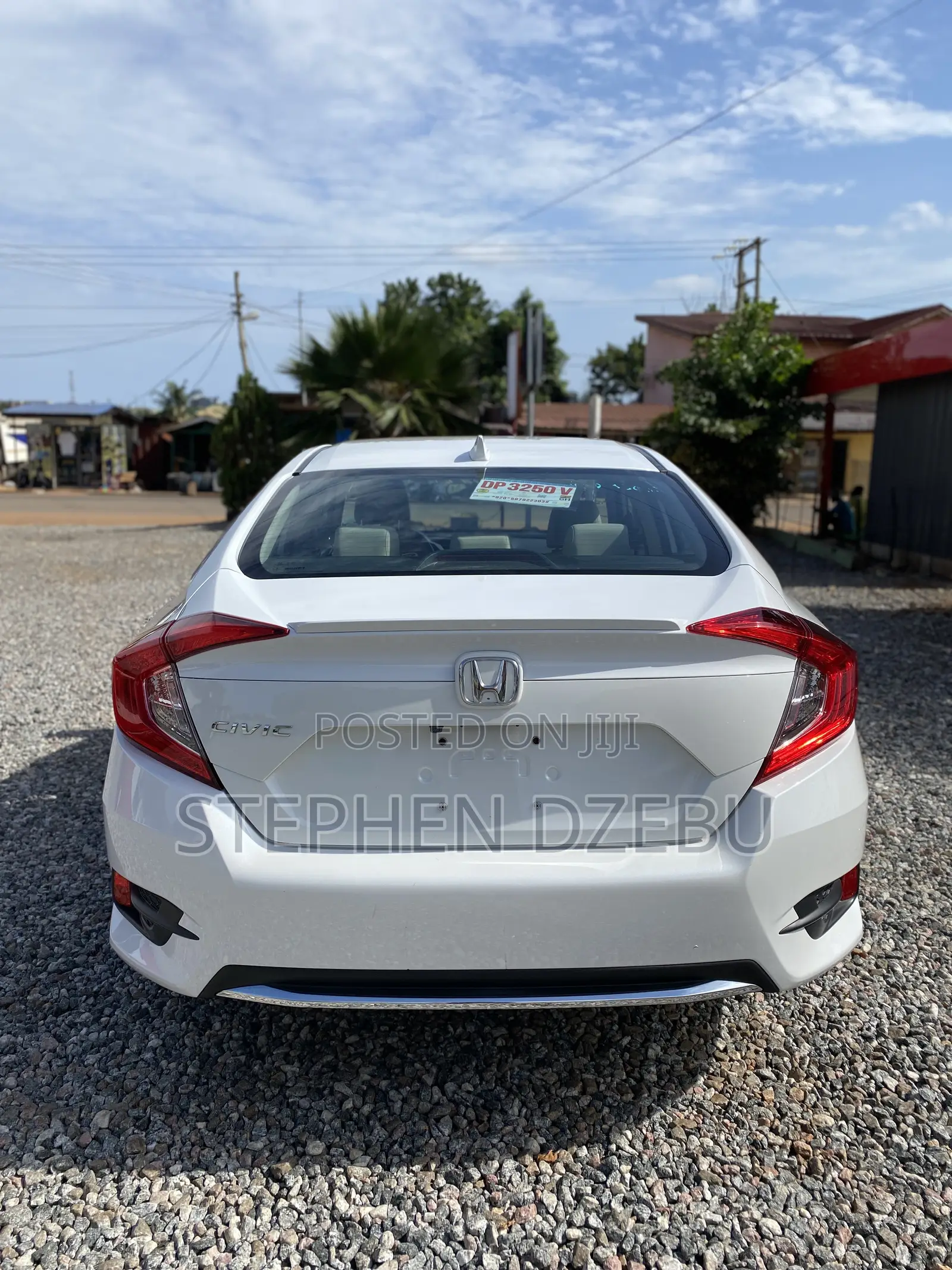 Honda Civic EX Sedan 2019 White