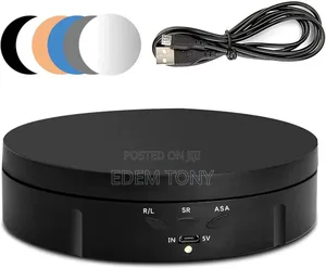 360-degree Motorized Rotating Display Stand For Product Photography