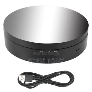 360-degree Motorized Rotating Display Stand For Product Photography