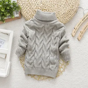 Turtleneck Long Sleeve Shirts for Children 1-4yrs