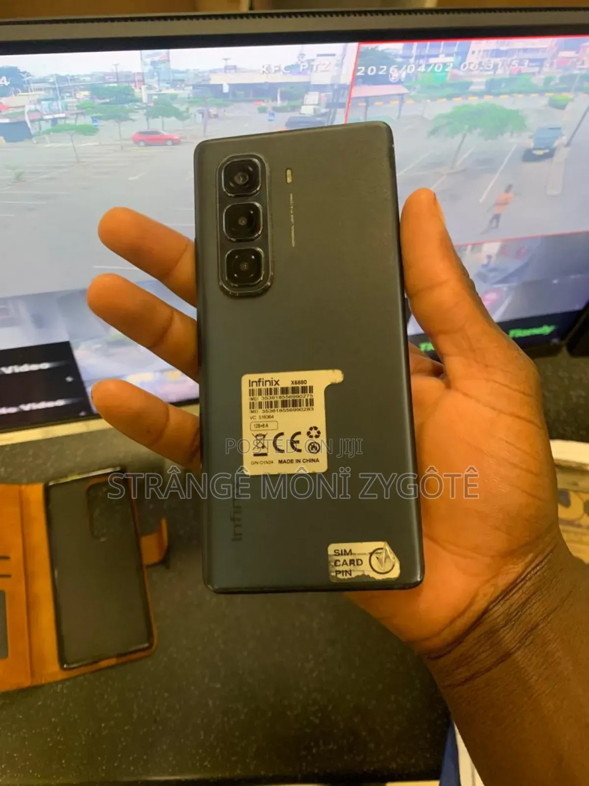New Infinix Hot 50i 128 GB Black