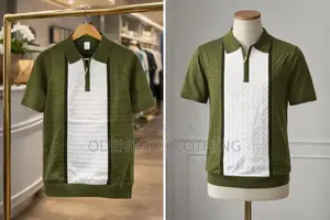 Quarta Zip Nitted Shirt