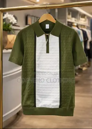 Quarta Zip Nitted Shirt