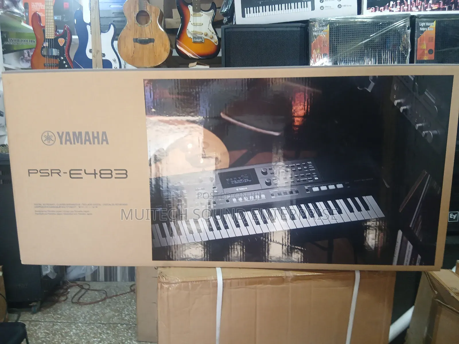 Yamaha Keyboard PSR E- 483 (New Edition)