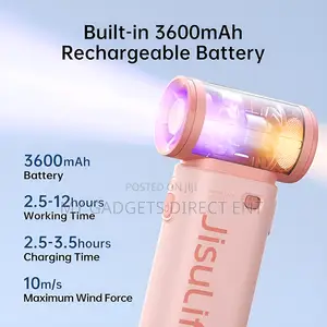 Jisulife Handheld Fan Life 9