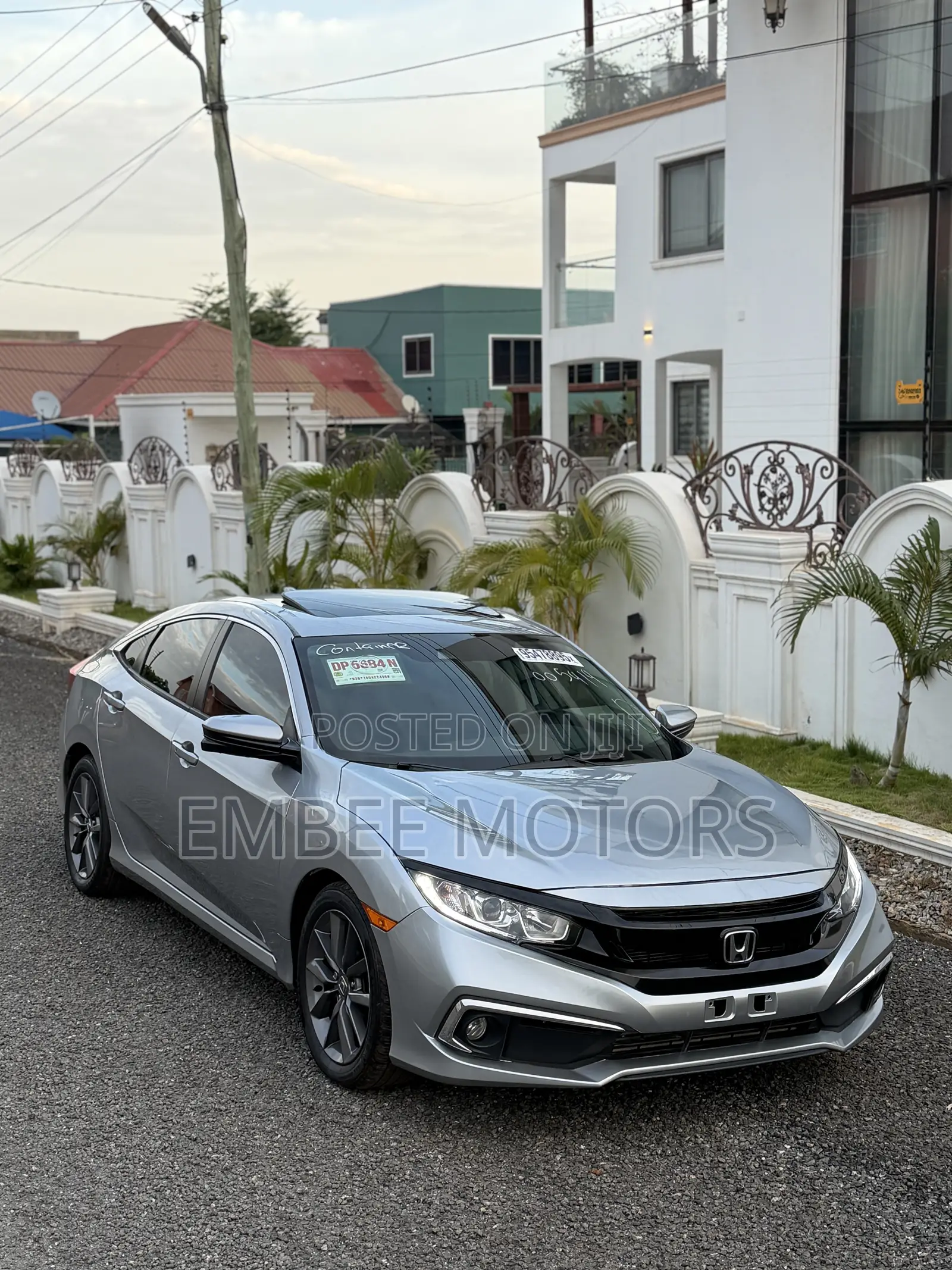 Honda Civic EX Sedan 2020 Silver