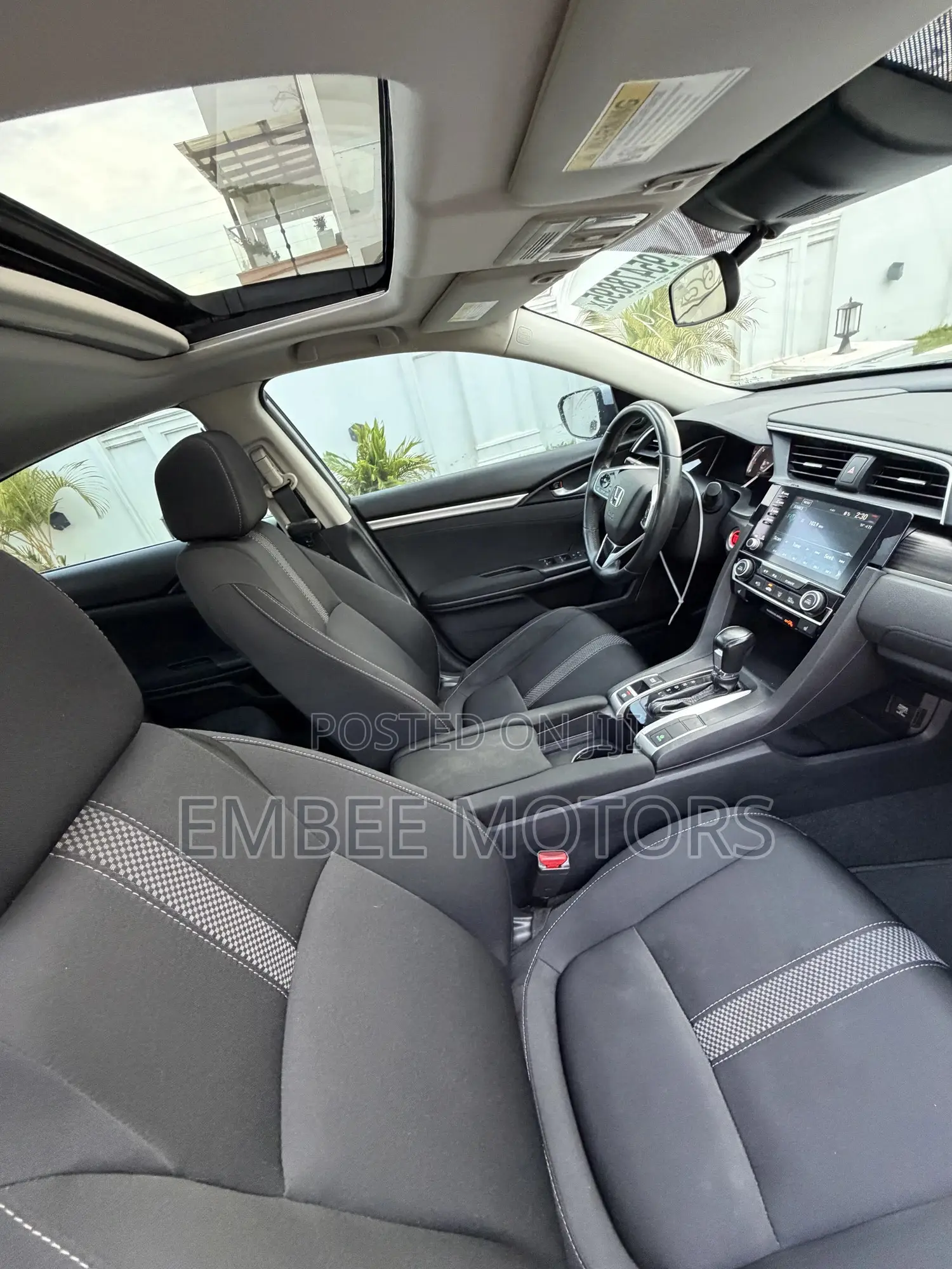 Honda Civic EX Sedan 2020 Silver