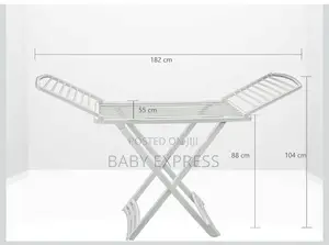High Quality Foldable Plastic Clothes Dryingrack 4 Indoor Outdoor Use