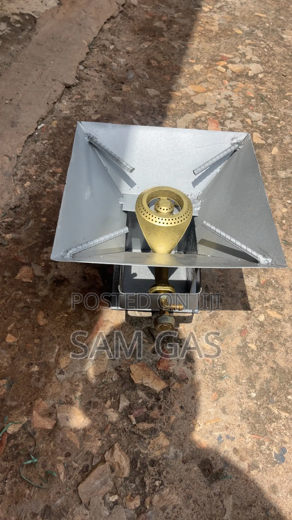 Coal Pot Style Gas Cooker