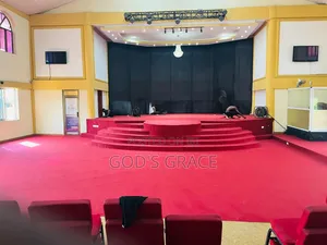 Wine Heavy Woolen Carpet for Church and Offices