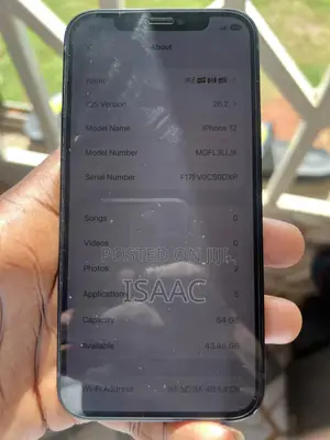 New Apple iPhone 12 64 GB Black