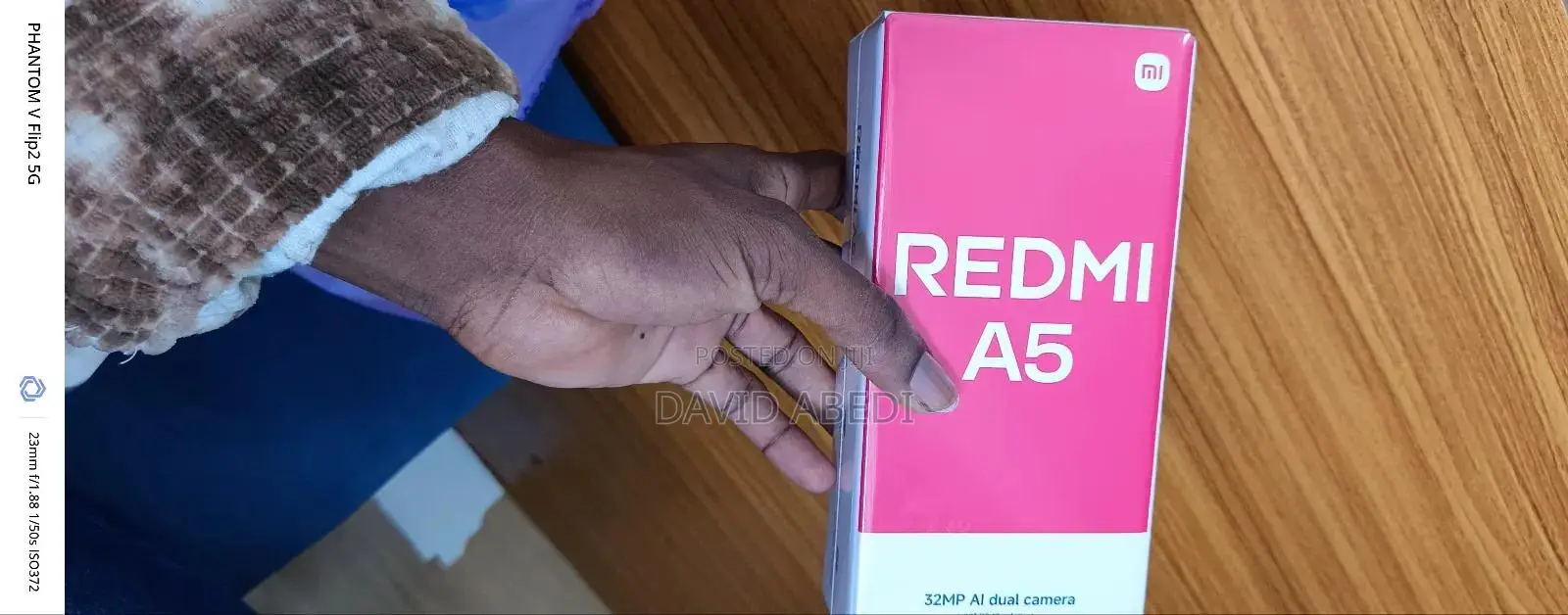 New Xiaomi Redmi A5 4G 128 GB Black