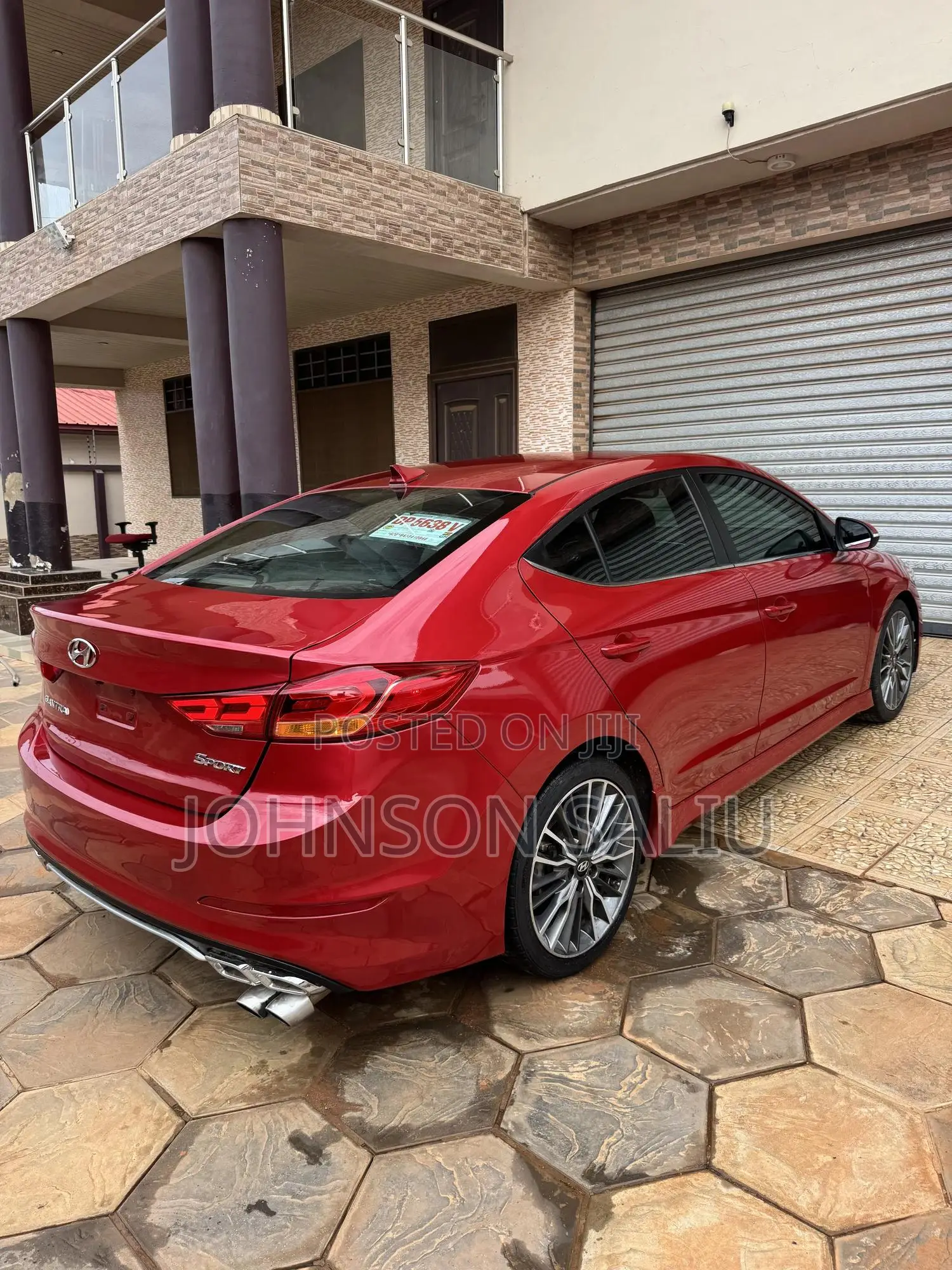 Hyundai Elantra Sport 2018 Red