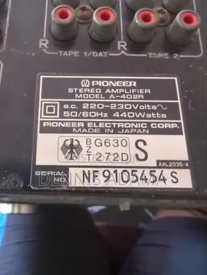 Pioneer Stereo Amplifier for Sale