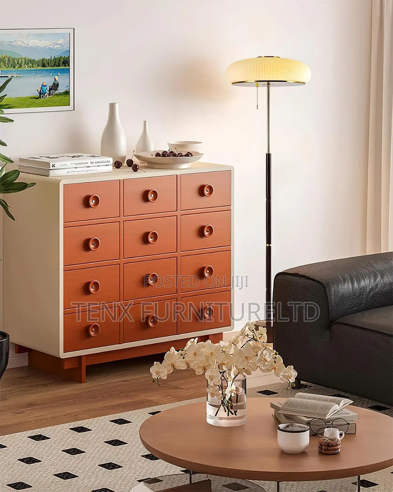 Floor Lamp (Mushroom Top)
