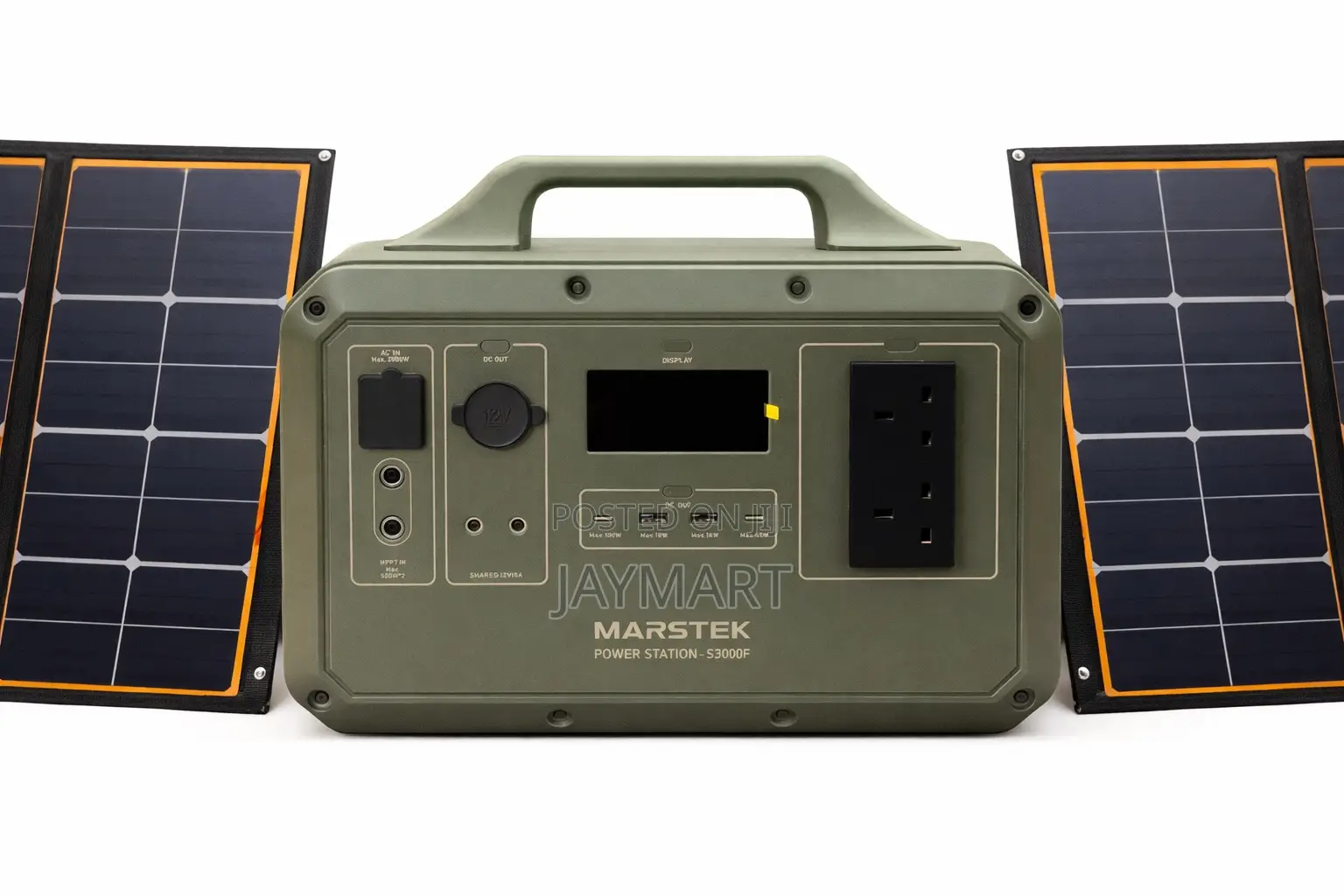 Marsteck Portable Power Station With Solar Panel