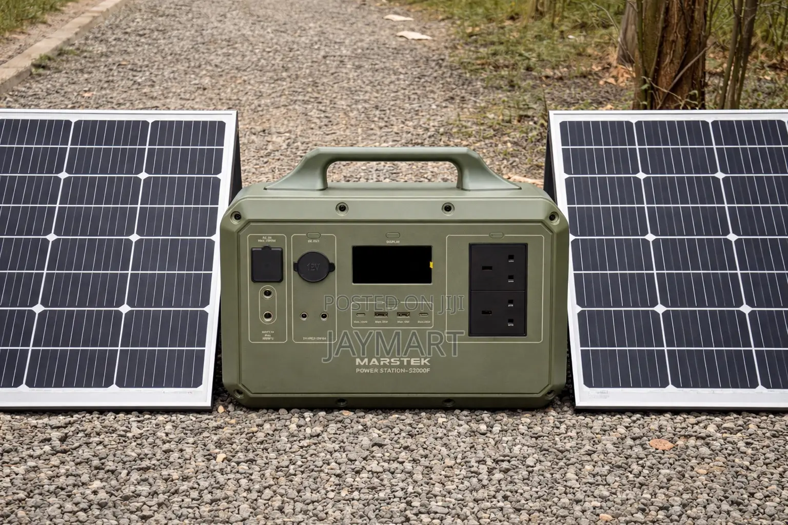 Marsteck Portable Power Station With Solar Panel
