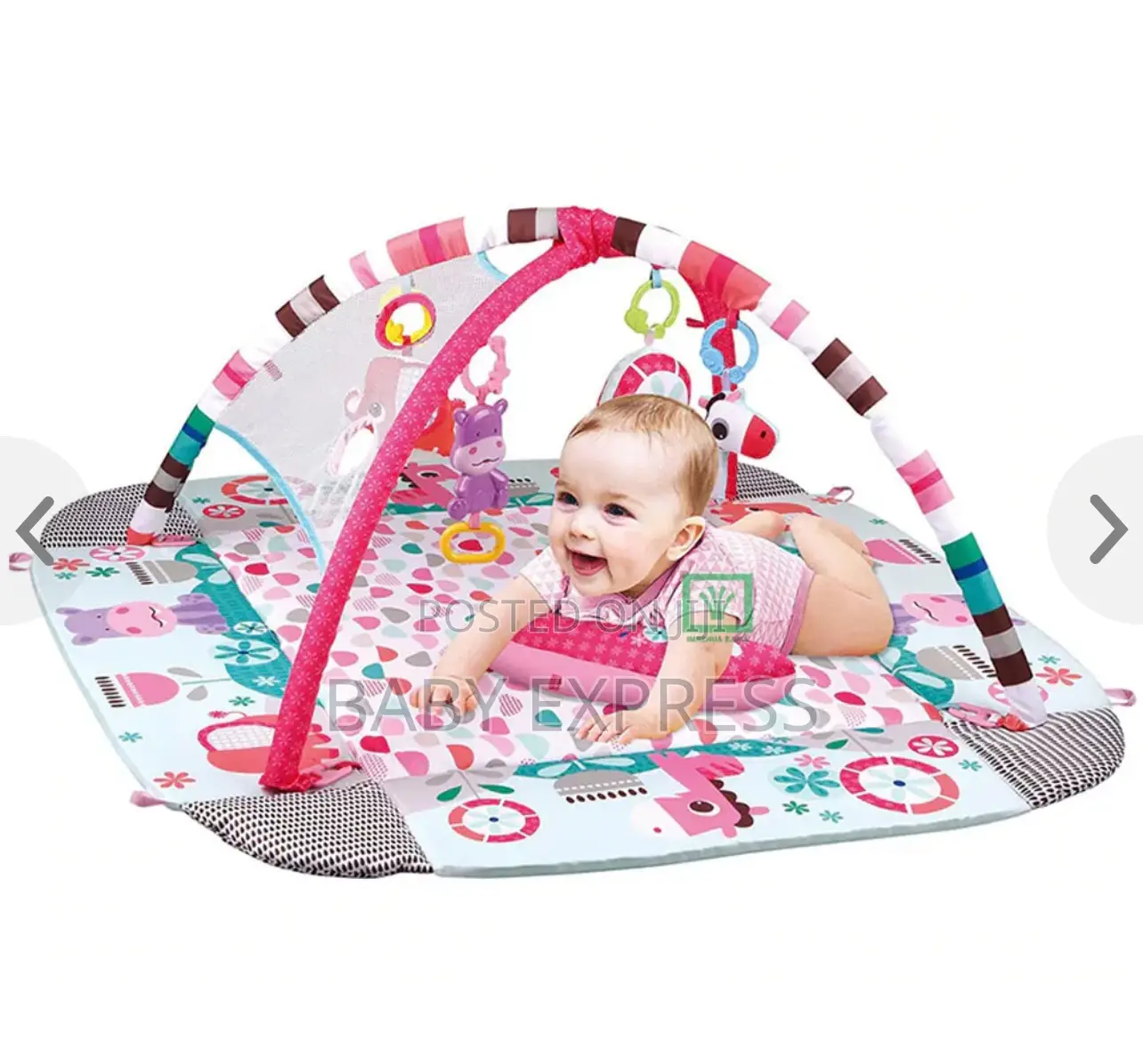 5-in-1 Baby Activity Gym Ball Pit With Toys (Grow-With-Me)
